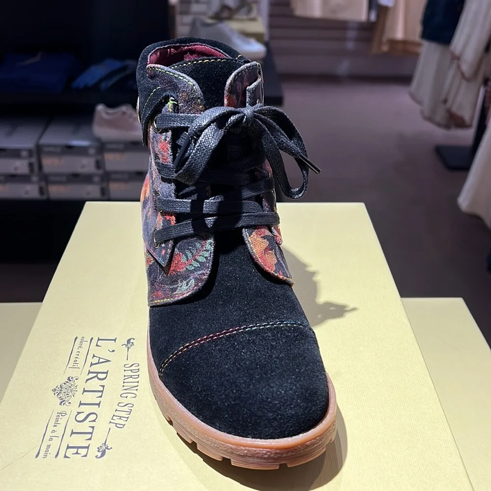 SpringStep Serena Suede boot - Picture 2 of 6